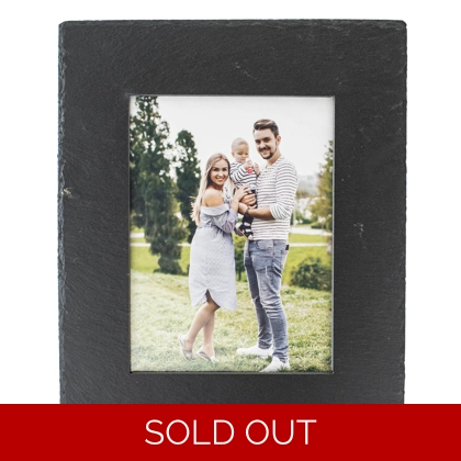 Slate Photo Frame (8x6 inches)